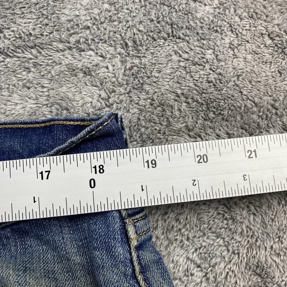 Levis 514 Straight Leg Jeans Mens 38x23 Blue Medium Wash Mid Rise‎
